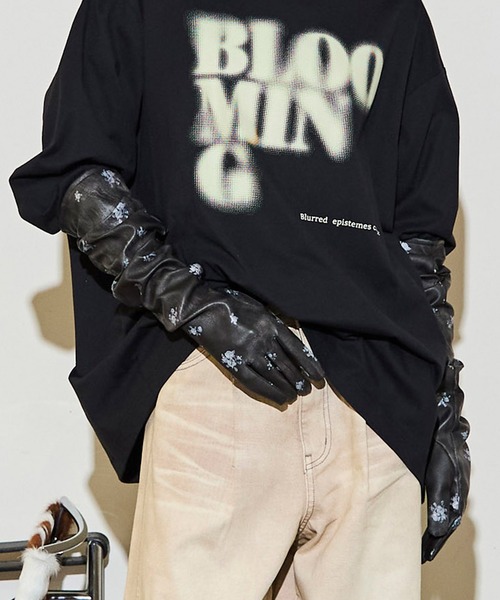 MAISON SPECIAL（メゾンスペシャル） 手袋 Side Gathers Vegan Leather