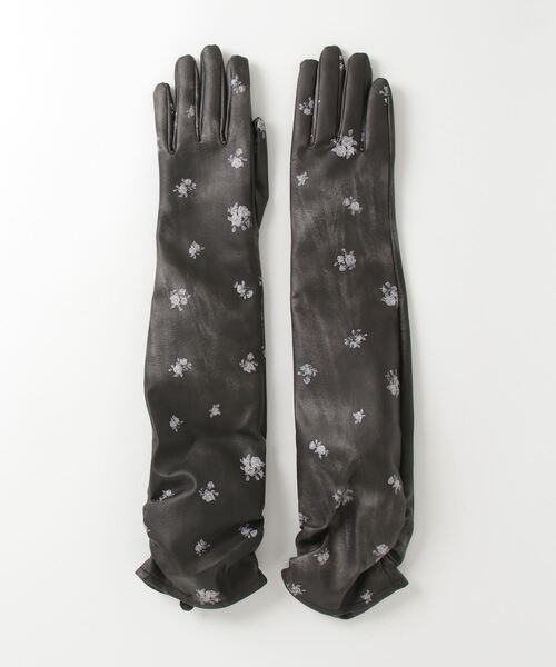 MAISON SPECIAL（メゾンスペシャル） 手袋 Side Gathers Vegan Leather