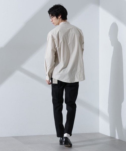 「NANO universe」 デニムパンツ L ライトブルー メンズ