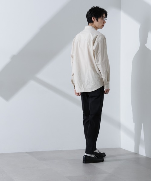 「NANO universe」 デニムパンツ L ライトブルー メンズ