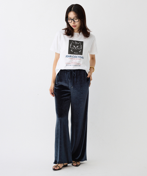 IENA（イエナ） パンツ ベロアイージーパンツ レディース : ZOZOTOWN