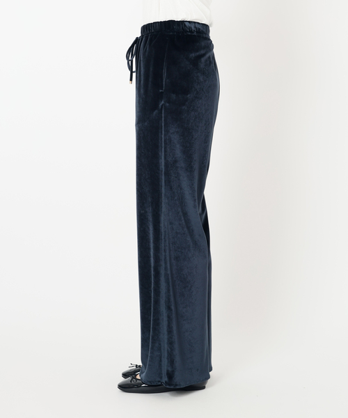 IENA（イエナ） パンツ ベロアイージーパンツ レディース : ZOZOTOWN