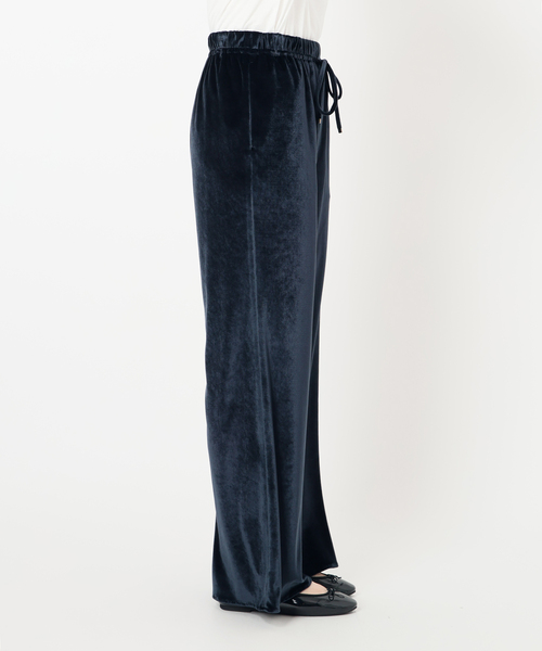 IENA（イエナ） パンツ ベロアイージーパンツ レディース : ZOZOTOWN