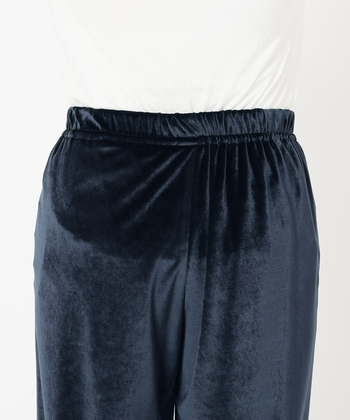 今季未使用　IENA ベロア　イージーパンツ　黒　イエナ IENA（イエナ） パンツ ベロアイージーパンツ レディース : ZOZOTOWN