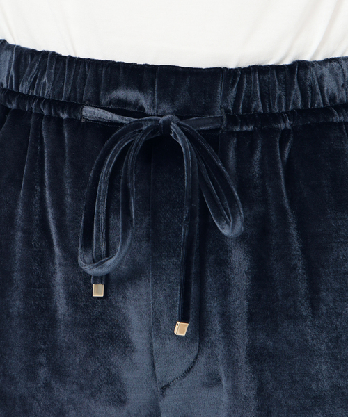 今季未使用　IENA ベロア　イージーパンツ　黒　イエナ IENA（イエナ） パンツ ベロアイージーパンツ レディース : ZOZOTOWN