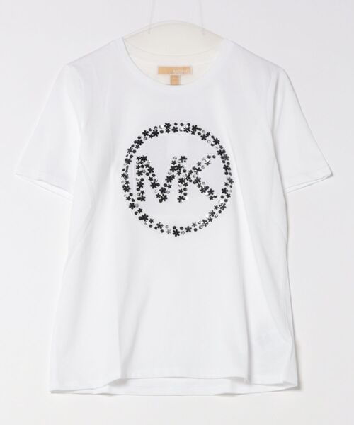 MICHAEL KORS（マイケルコース） tシャツ フラワー シークイン MK
