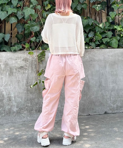 INGNI（イング） カーゴパンツ FREE ピンク レディース : ZOZOTOWN