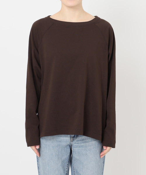 Spick＆Span 2025SS ボートネックバックタックプルオーバー Spick＆Span（スピック アンド スパン） tシャツ 「追加2」ボート
