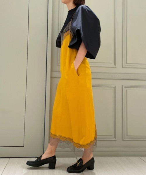 「styling/」 半袖カットソー ONE SIZE ブラック レディース_画像10