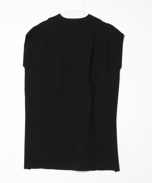 UN3D.（アンスリード） ノースリーブニット FREE ブラック レディース