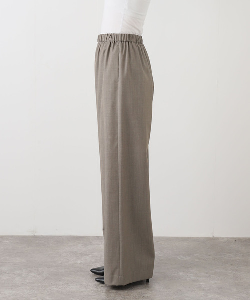 AP STUDIO スラックス パンツ *Effortless Wool Pants レディース