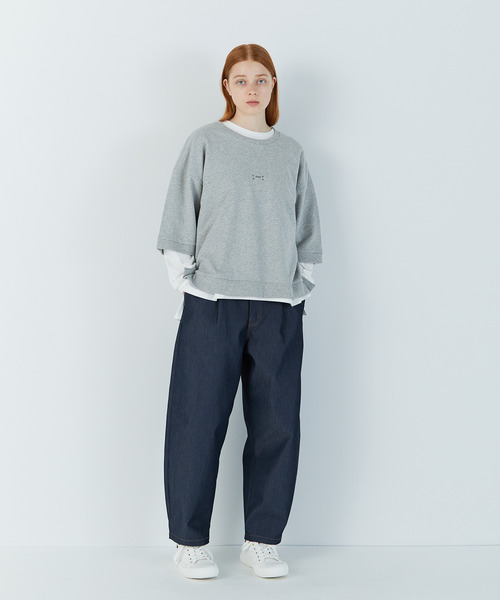 「FRAPBOIS」 半袖カットソー 1 グレー レディース_画像5