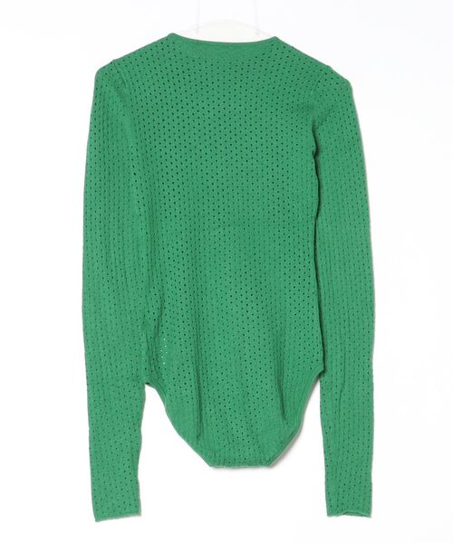 「styling/」 長袖ニット ONE SIZE グリーン レディース_画像2