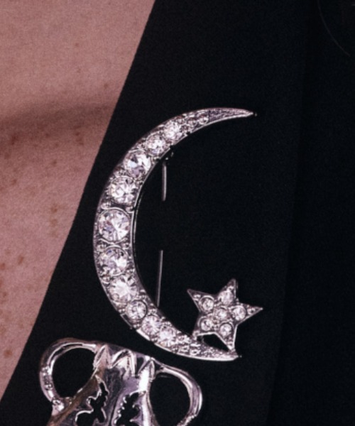 IRIS47（イリスフォーセブン） ブローチ moonlit star brooch/ムーン