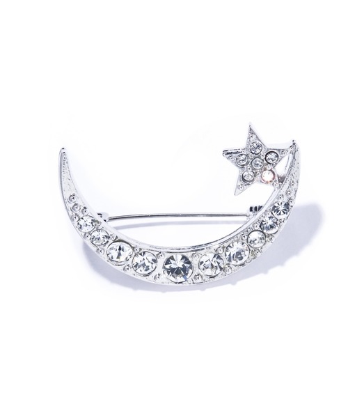 IRIS47（イリスフォーセブン） ブローチ moonlit star brooch/ムーン