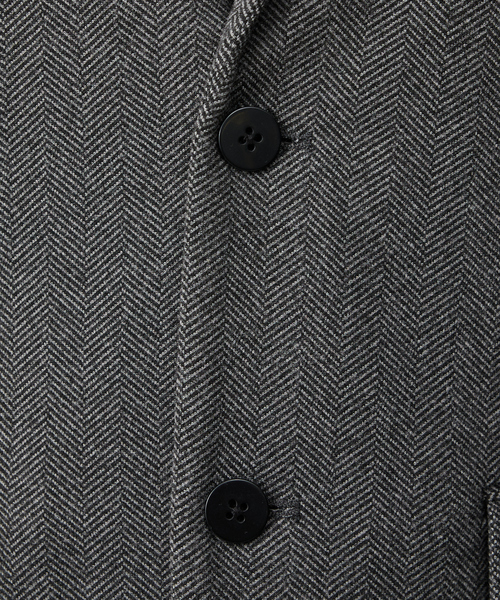 ABAHOUSE GRAY セットアップ 「上下2点SET/WEB限定」ヘリンボーン
