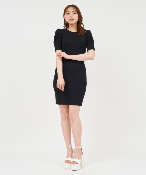 「ROYAL PARTY」 半袖ワンピース FREE パープル レディース_画像5