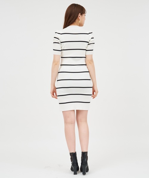 「ROYAL PARTY」 半袖ワンピース FREE パープル レディース_画像10