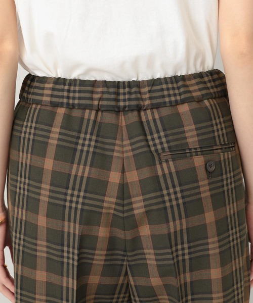 Curensology（カレンソロジー） スラックス 36 ダークブラウン