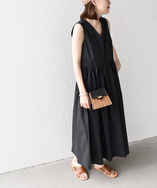 「SHIPS.me」 ノースリーブワンピース - ミント レディース_画像8