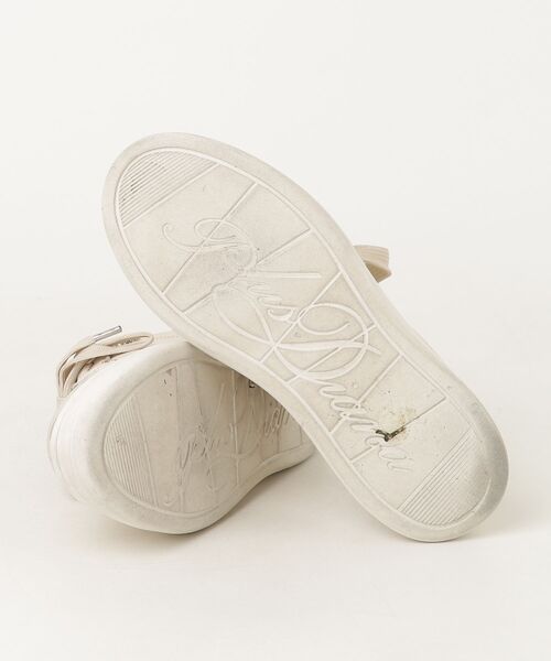 「+diana」 ローカットスニーカー 21.5cm ベージュ レディース_画像3