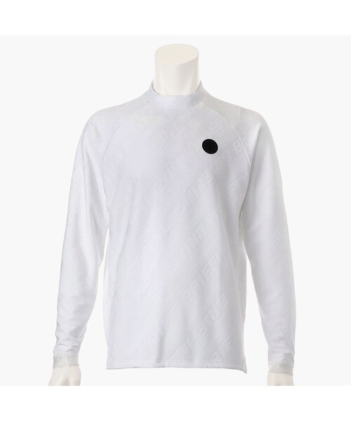 新品　BRIEFING CE BIAS LOGO JQ LS HIGHNECK BRIEFING（ブリーフィング） tシャツ 「BRIEFING GOLF／ブリーフィング
