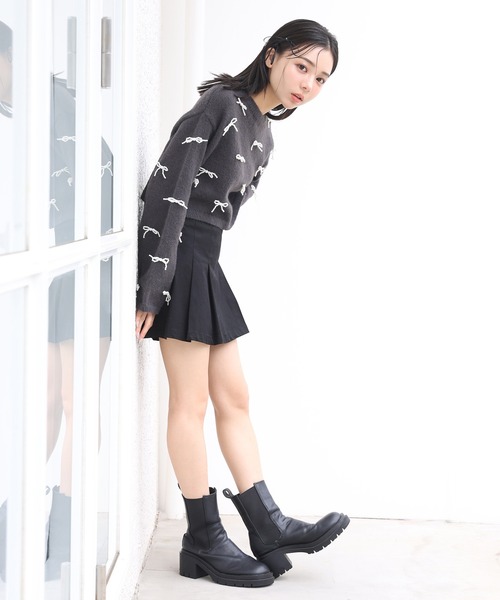 「one after another NICE CLAUP」 長袖ニット FREE ミント レディース_画像6