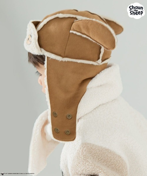 キャップ 帽子 「ひつじのショーン X moimoln」「日本限定」耳付き