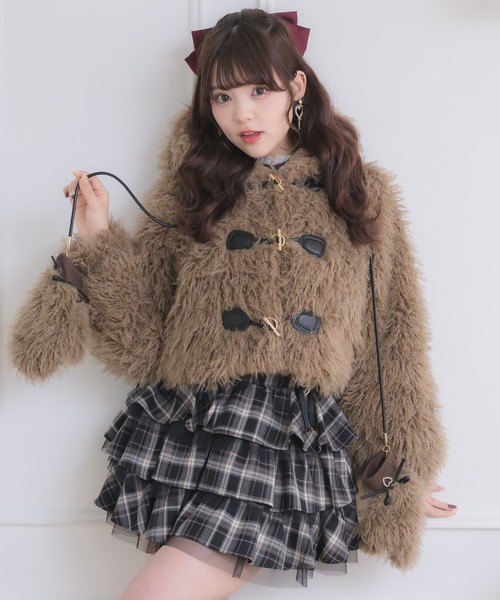 ROJITA（ロジータ） コート アウター ミトン付きプードルファーコート