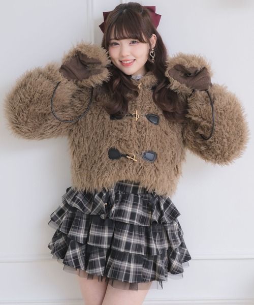 ROJITA（ロジータ） コート アウター ミトン付きプードルファーコート 