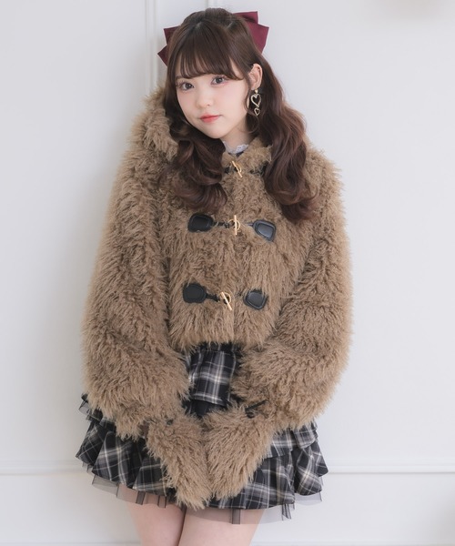 ROJITA（ロジータ） コート アウター ミトン付きプードルファーコート