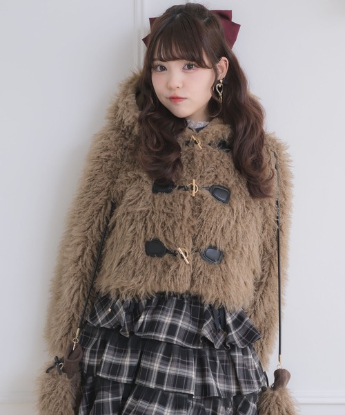 ROJITA（ロジータ） コート アウター ミトン付きプードルファーコート