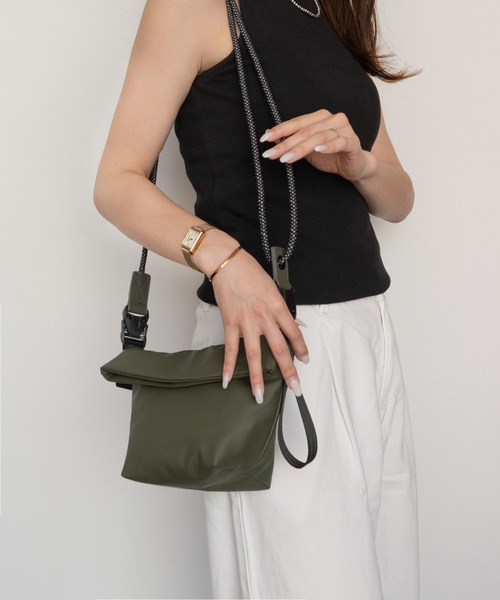 ちな様　オーダー　ショルダーバッグ　パラコード SHE HER HER HERS ショルダーバッグ バッグ パラコードミニショルダー
