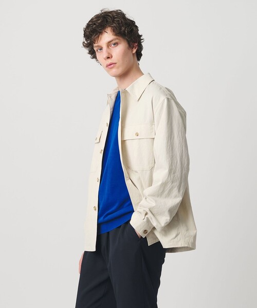 美品　ユナイテッドアローズ　シャツ UNITED ARROWS（ユナイテッドアローズ） シャツ デニム オープンカラー