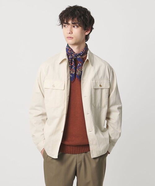 ★最終価格★UNITED ARROWS ラム レザー オーバーサイズシャツ UNITED ARROWS（ユナイテッドアローズ）の「ラムレザー オーバーサイズ