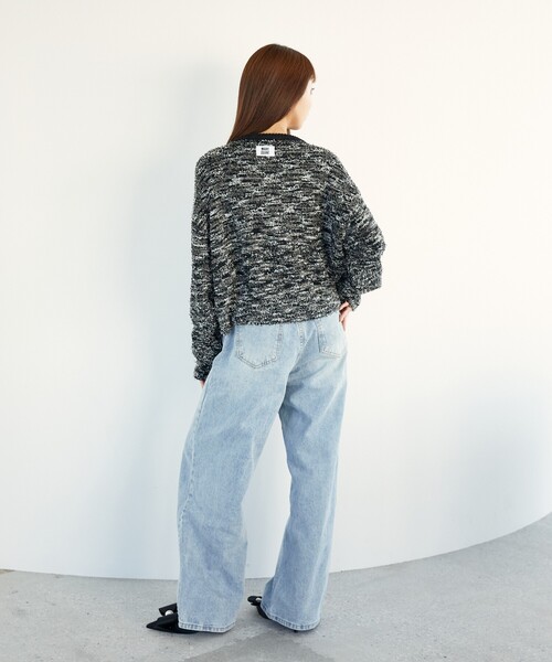 「PUBLUX」 ニットカーディガン「MARY QUANTコラボ」 フリ- ナチュラル レディース_画像8