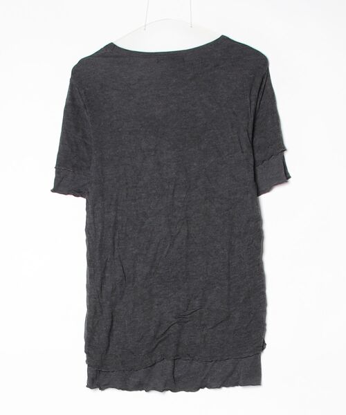 「SHELLAC」 半袖Tシャツ 48 グレー メンズ_画像2