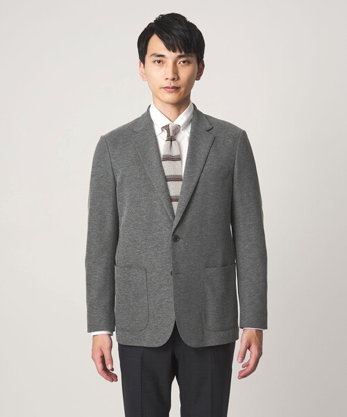 人気 Black Label Crestbridge 2Bジャージー テーラード CARREMANハニカムジャージージャケット（ジャケット）｜BLACK LABEL