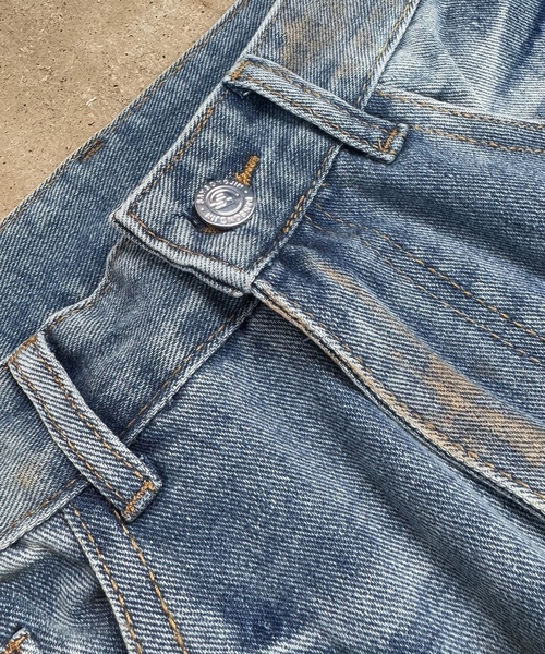 「CALIFORNIA OUTFITTERS」 デニムパンツ L ブルー メンズ_画像7