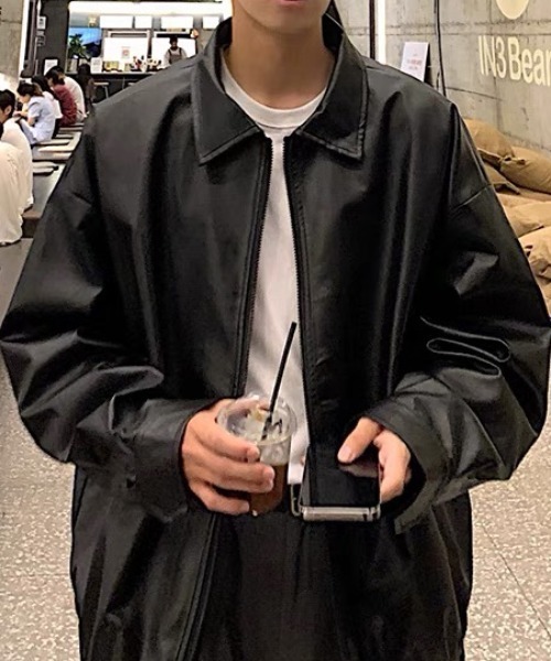 「SEN TOKYO」 ブルゾン M ブラック メンズ_画像4