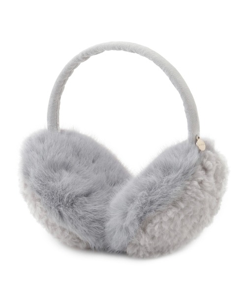 即購可　完売FUZZYKON 灰色　y2kファーイヤーマフ　耳当て FURLA（フルラ） 耳当て イヤーマフ フェイクファーミックス