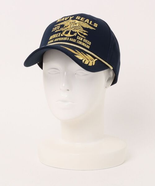 キャップ 帽子 JUGLANS（ユグランス） キャップ 帽子 「AVIREX」AX Navy Seals Apollo