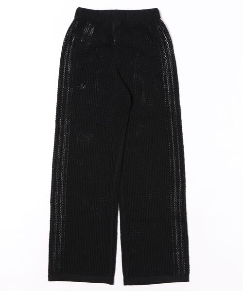 Adidas ブラック ワイドパンツ L 新品 adidas 黒2XL サテンワイドレッグトラックパンツ ワイドパンツ
