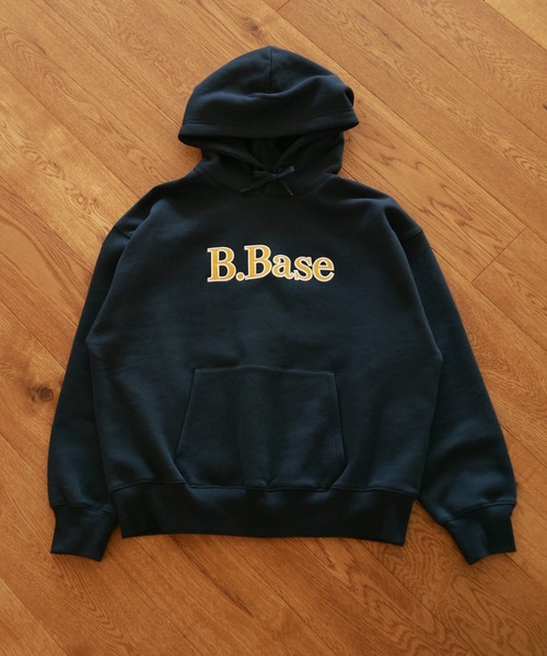 「BROKEN BASE」 プルオーバーパーカー SMALL ブラック メンズ_画像5