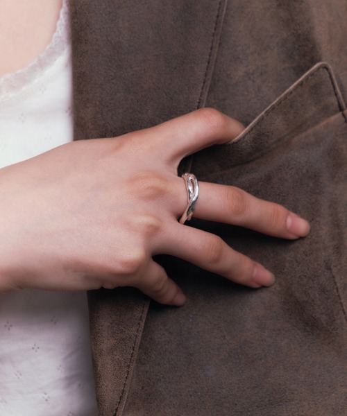whoseA（フーシー） 指輪 リング 「silver925」Link Ring 2 / リンク