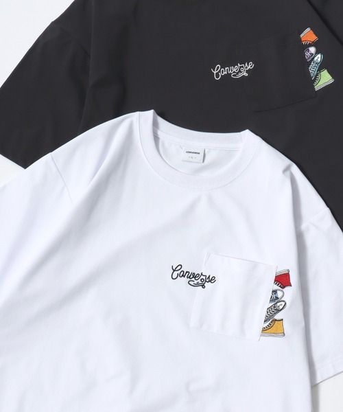 CONVERSE（コンバース） tシャツ UVカット/吸水速乾 オールスター ロゴ 