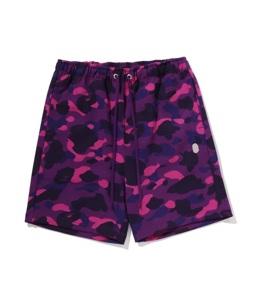 パンツ COLOR CAMO METAL APE HEAD RELAXED FIT SWEAT SHORTS メンズの画像