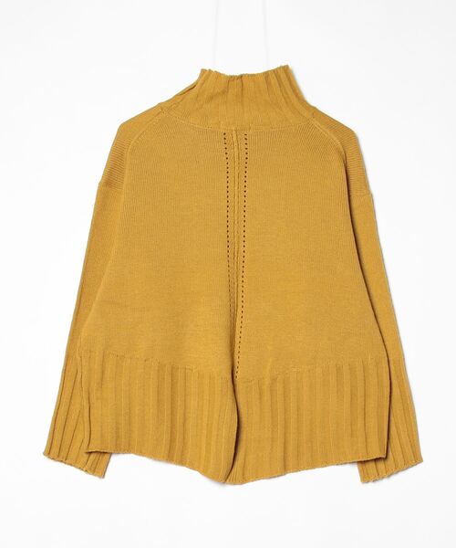 「BEAMS HEART」 長袖ニット - グリーン レディース_画像2