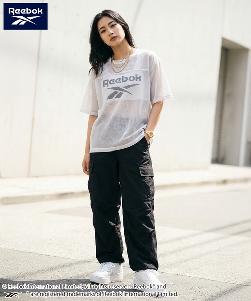 Reebok（リーボック） tシャツ 半袖 「karlas別注」Reebok メッシュT