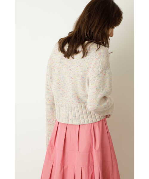 「JILL STUART」 長袖ニット FREE ベージュ レディース_画像5